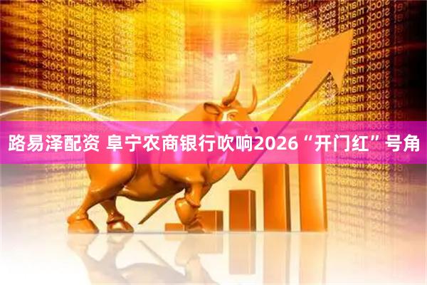 路易泽配资 阜宁农商银行吹响2026“开门红”号角